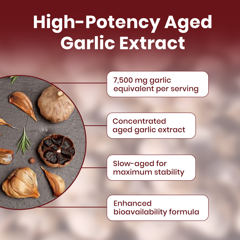 Aged Garlic Extract 7500mg Softgels