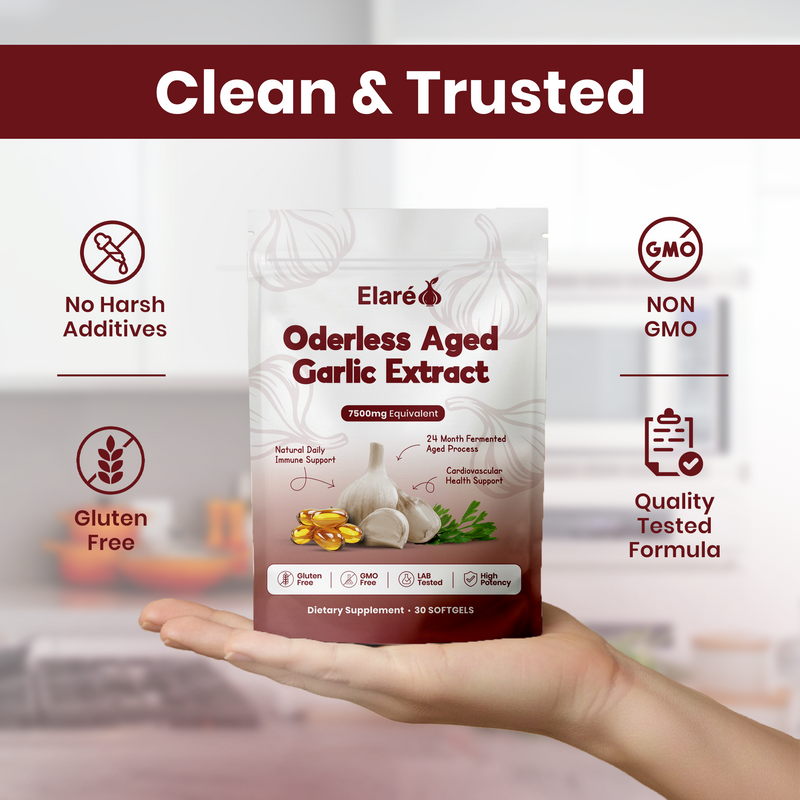 Aged Garlic Extract 7500mg Softgels