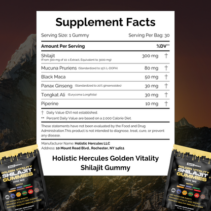 Shilajit Gummies – Get +3" Longer & Rock Hard