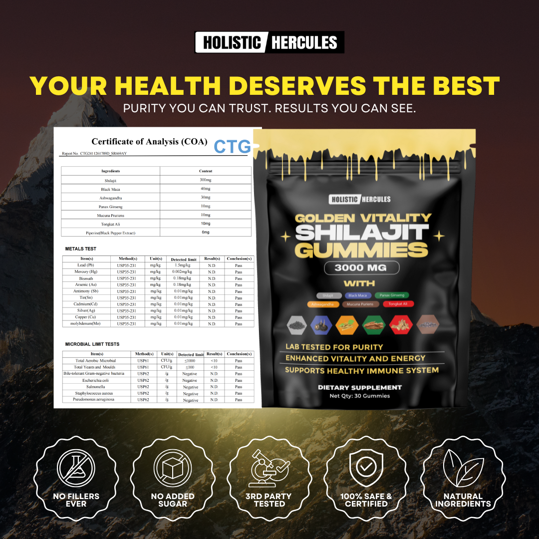 Shilajit Gummies – Get +3" Longer & Rock Hard