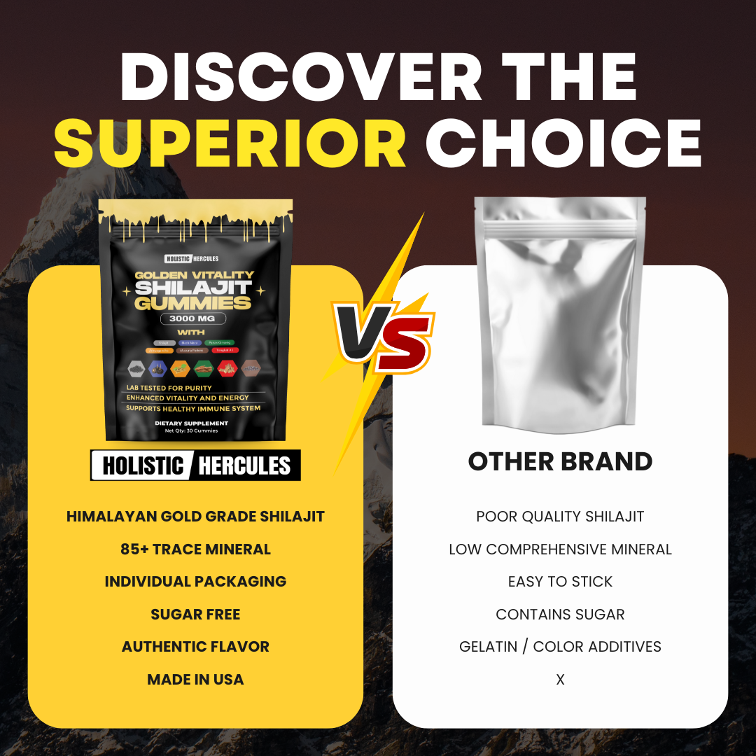 Shilajit Gummies – Get +3" Longer & Rock Hard