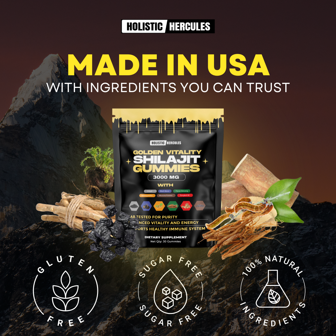 Shilajit Gummies – Get +3" Longer & Rock Hard