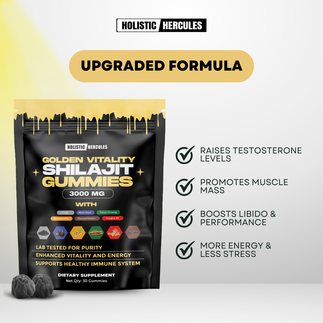 Shilajit Gummies – Get +3" Longer & Rock Hard